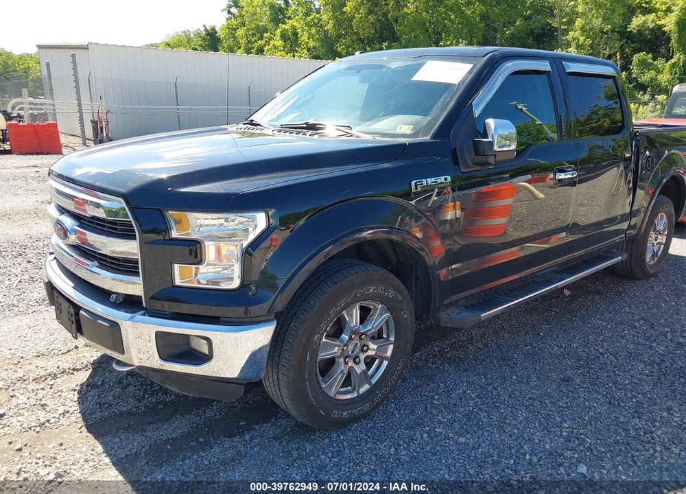2016 FORD F-150 LARIAT VIN: 1FTEW1EF2GFA61994