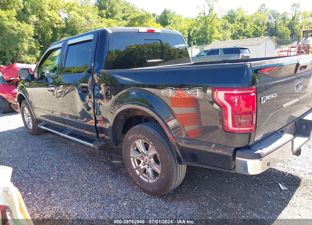 2016 FORD F-150 LARIAT VIN: 1FTEW1EF2GFA61994