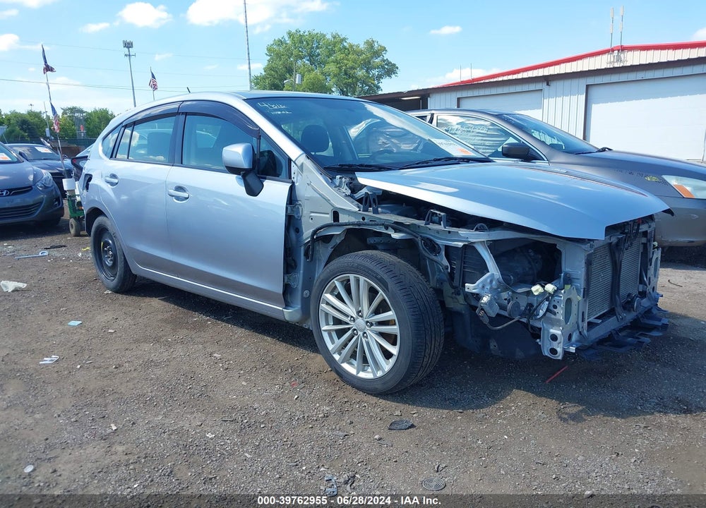 2013 SUBARU IMPREZA 2.0I PREMIUM VIN: JF1GPAD68D2801130