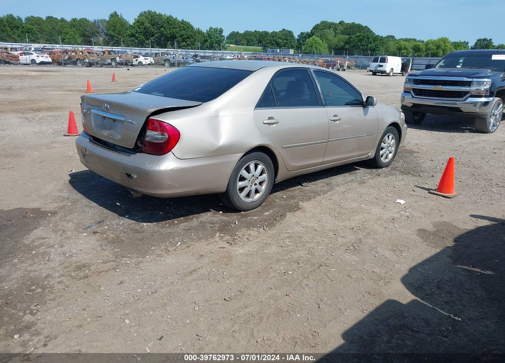 2004 TOYOTA CAMRY XLE VIN: 4T1BE32K44U866837
