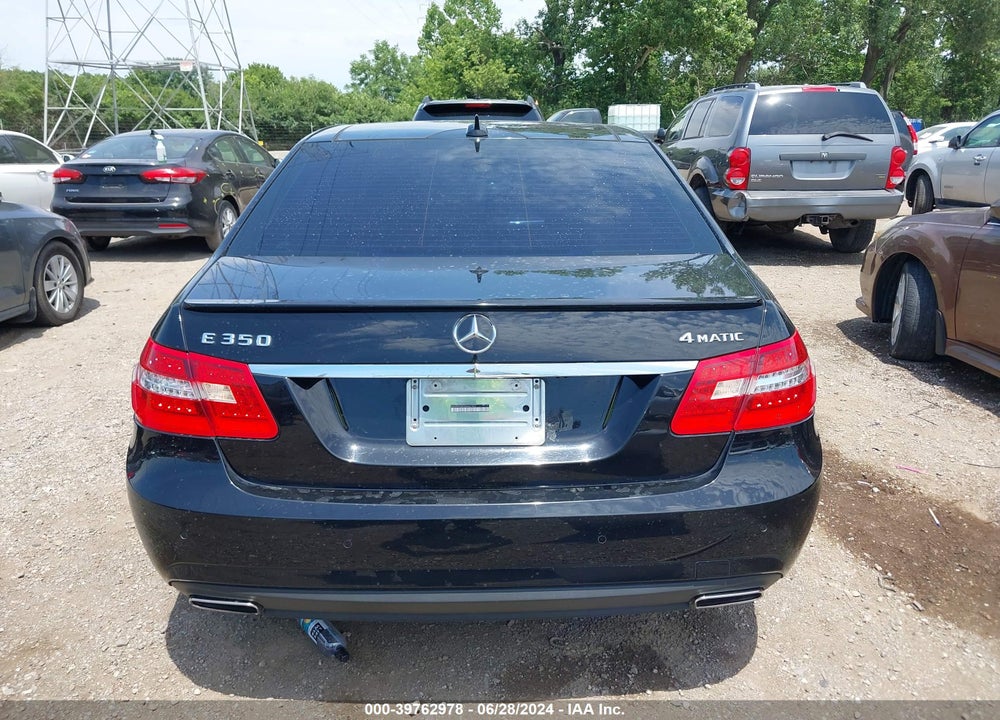 2013 MERCEDES-BENZ E 350 4MATIC VIN: WDDHF8JB2DA667027