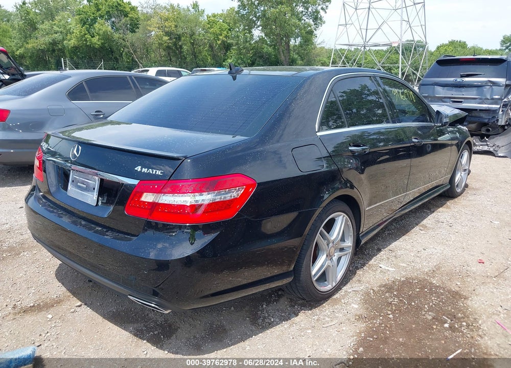 2013 MERCEDES-BENZ E 350 4MATIC VIN: WDDHF8JB2DA667027