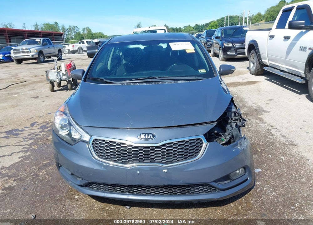 2016 KIA FORTE VIN: KNAFX4A82G5491554
