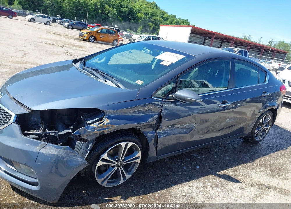 2016 KIA FORTE VIN: KNAFX4A82G5491554
