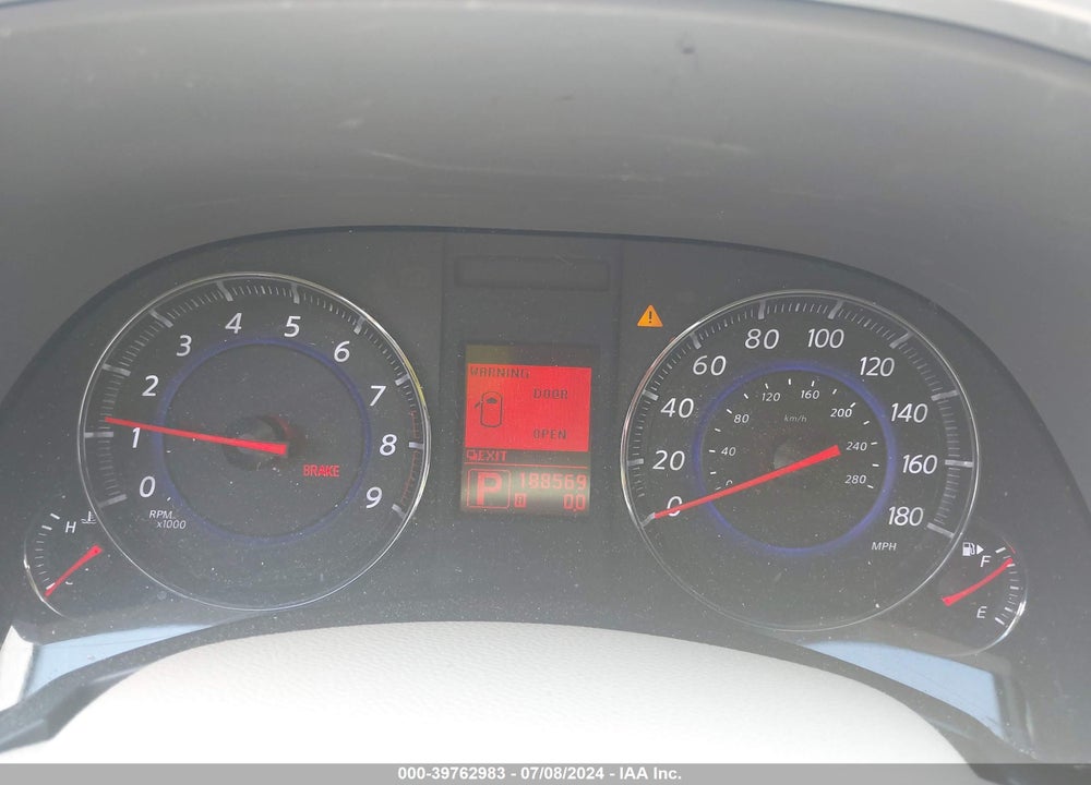 2010 INFINITI FX35 VIN: JN8AS1MU9AM801817