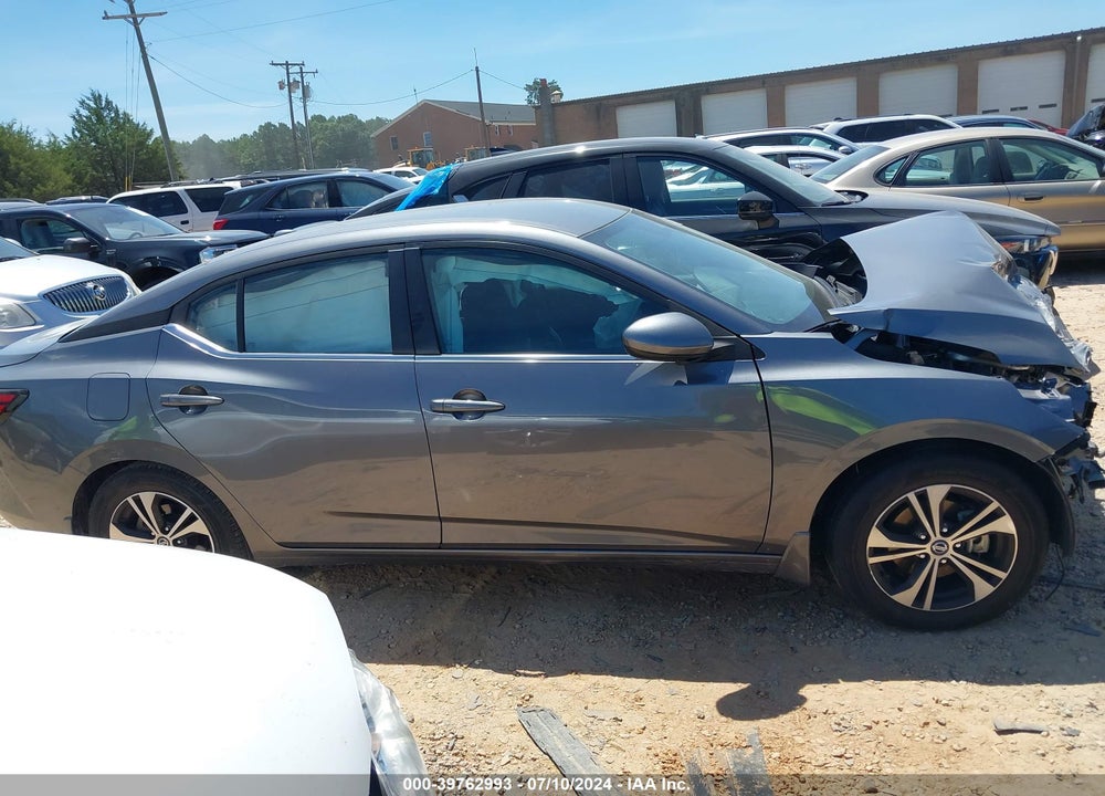 2022 NISSAN SENTRA SV XTRONIC CVT VIN: 3N1AB8CV1NY268835