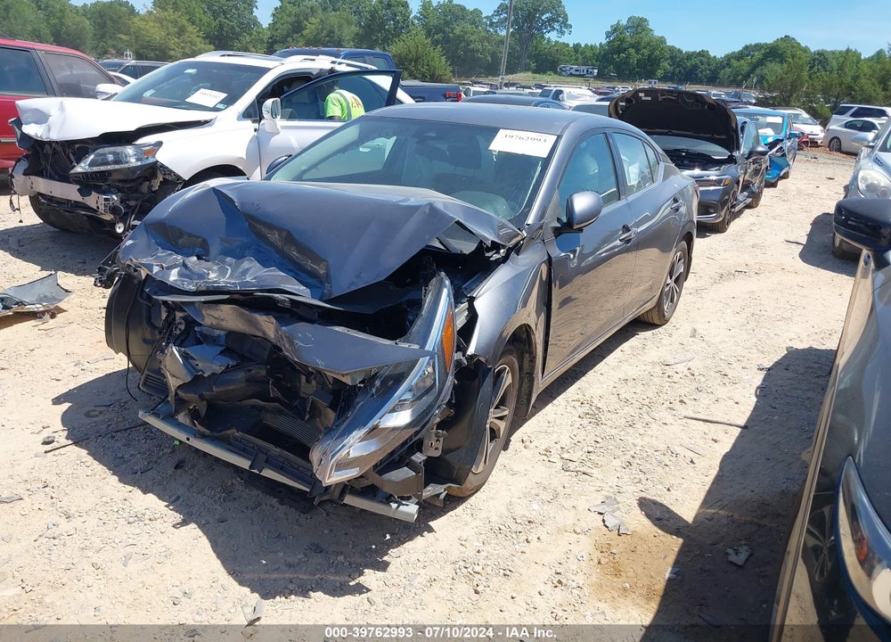 2022 NISSAN SENTRA SV XTRONIC CVT VIN: 3N1AB8CV1NY268835