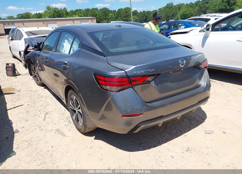2022 NISSAN SENTRA SV XTRONIC CVT VIN: 3N1AB8CV1NY268835
