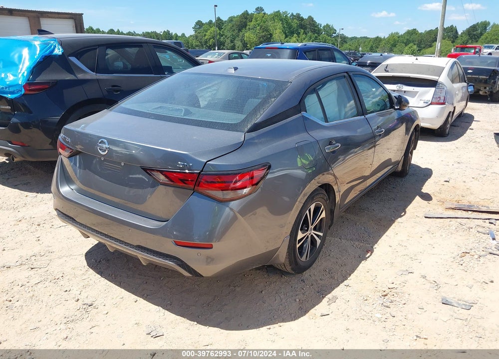 2022 NISSAN SENTRA SV XTRONIC CVT VIN: 3N1AB8CV1NY268835