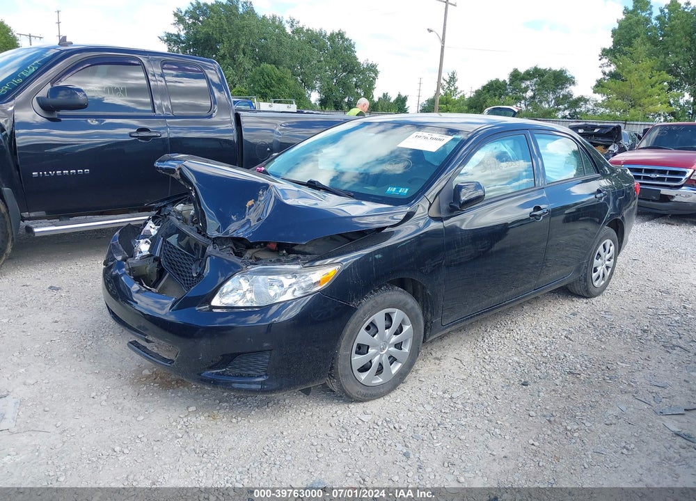 2010 TOYOTA COROLLA LE VIN: 2T1BU4EE1AC309458
