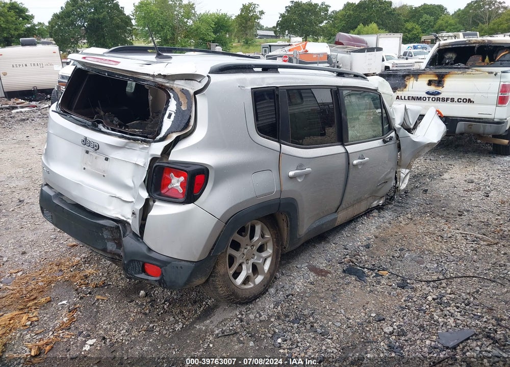 2015 JEEP RENEGADE LATITUDE VIN: ZACCJBBT0FPB75758