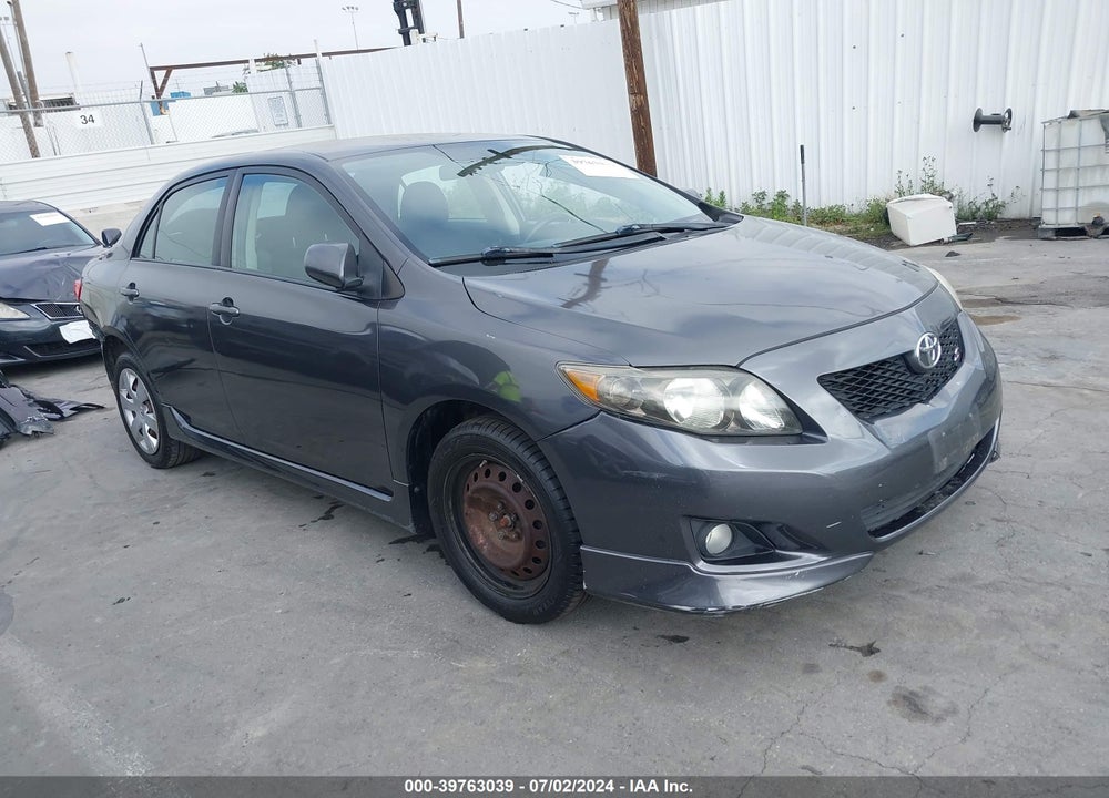 2009 TOYOTA COROLLA S VIN: 1NXBU40E09Z111522