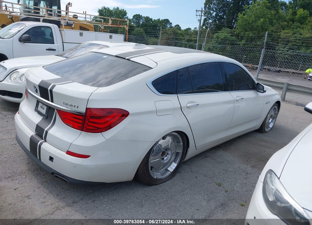 2011 BMW 550I GRAN TURISMO VIN: WBASN4C59BC209938
