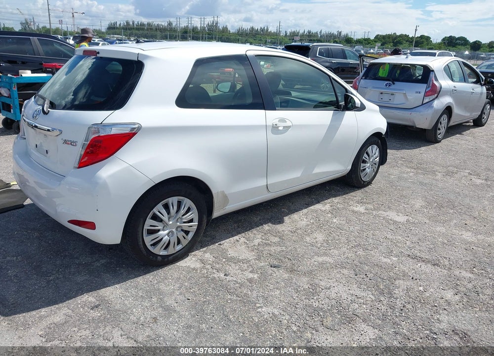 2013 TOYOTA YARIS L VIN: JTDJTUD38DD564727