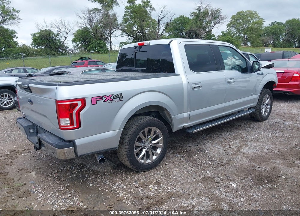 2015 FORD F-150 XLT VIN: 1FTEW1CG7FKE15736