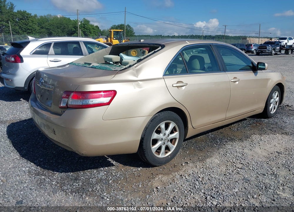 2011 TOYOTA CAMRY LE VIN: 4T1BF3EKXBU592436