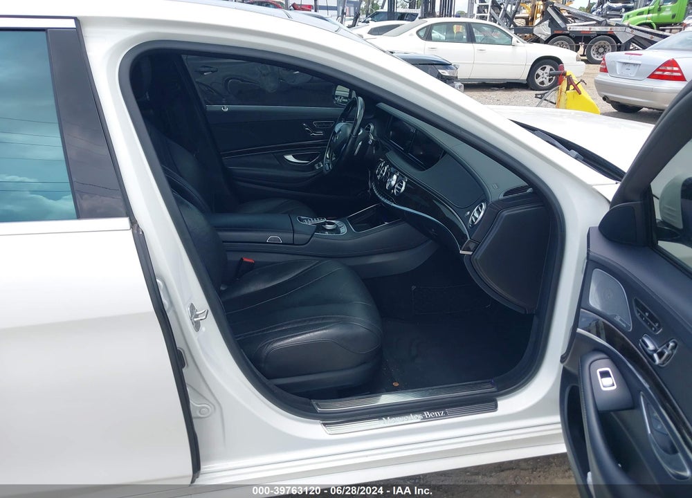 2014 MERCEDES-BENZ S 550 VIN: WDDUG8CB8EA021078