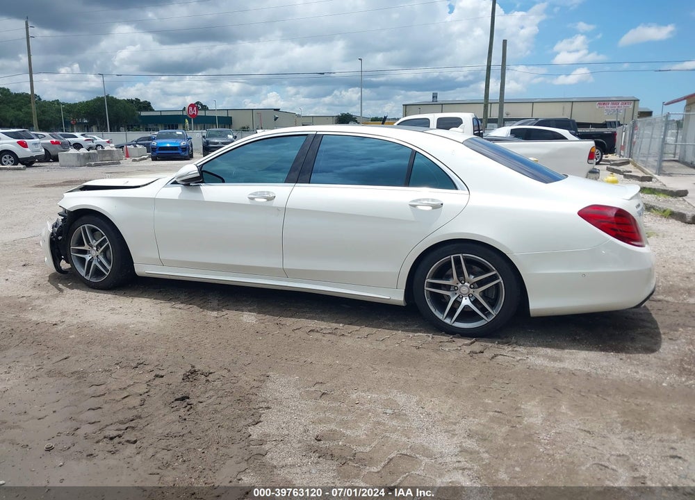 2014 MERCEDES-BENZ S 550 VIN: WDDUG8CB8EA021078