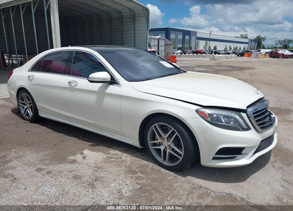 2014 MERCEDES-BENZ S 550 VIN: WDDUG8CB8EA021078