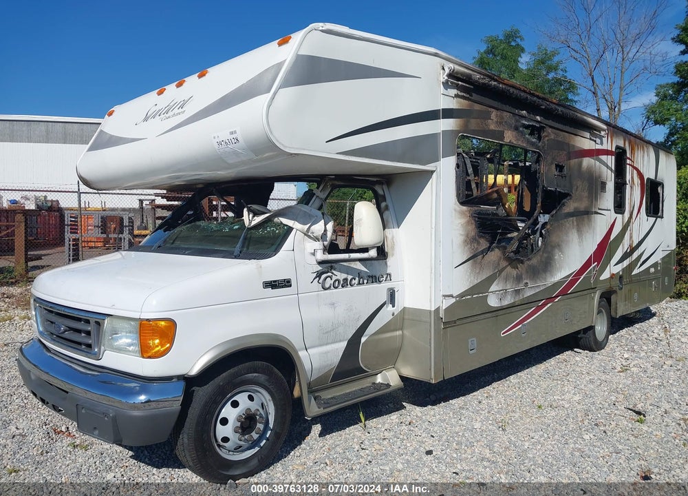 2005 FORD E-450 CUTAWAY STANDARD VIN: 1FDXE45S75HB48698