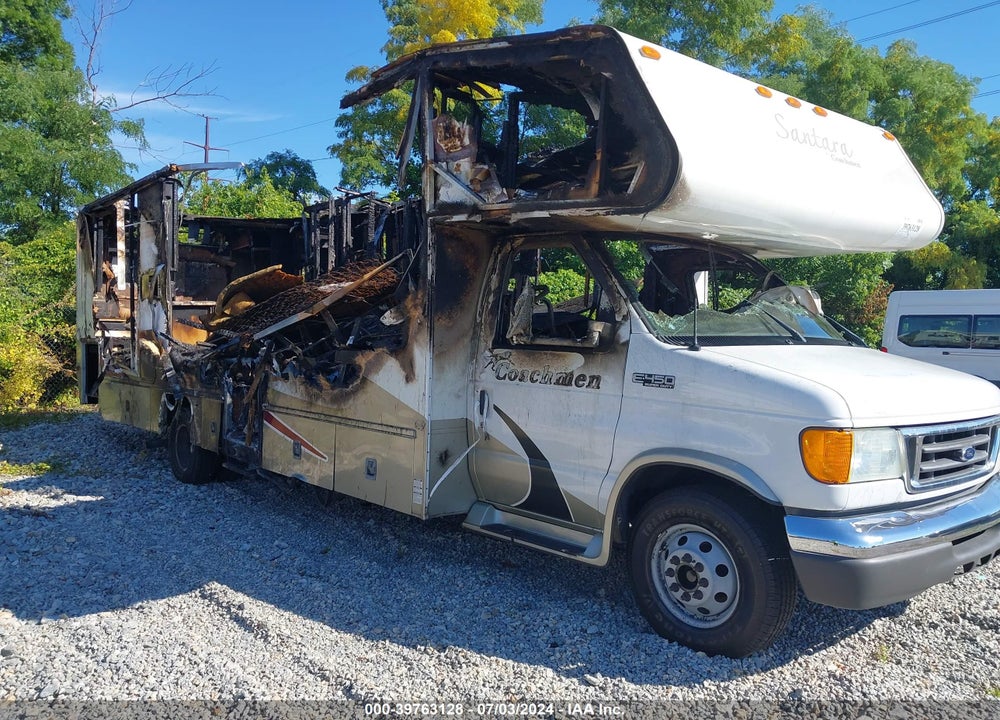 2005 FORD E-450 CUTAWAY STANDARD VIN: 1FDXE45S75HB48698