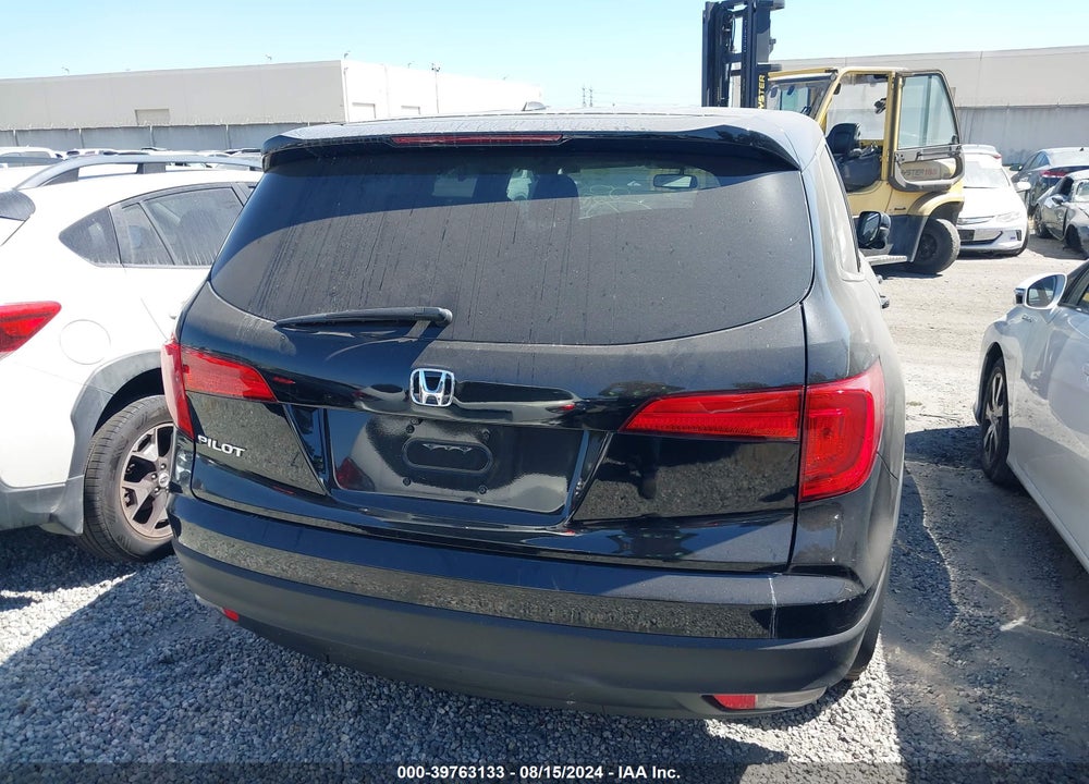 2017 HONDA PILOT VIN: 5FNYF5H51HB019944