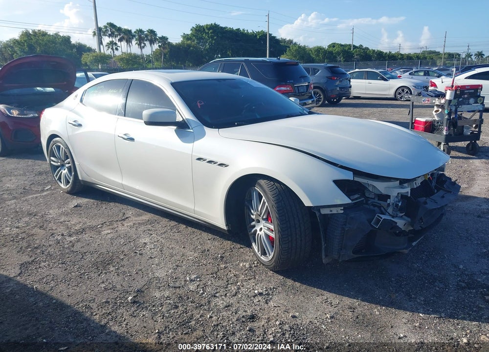 2014 MASERATI GHIBLI S Q4 VIN: ZAM57RTA8E1109541