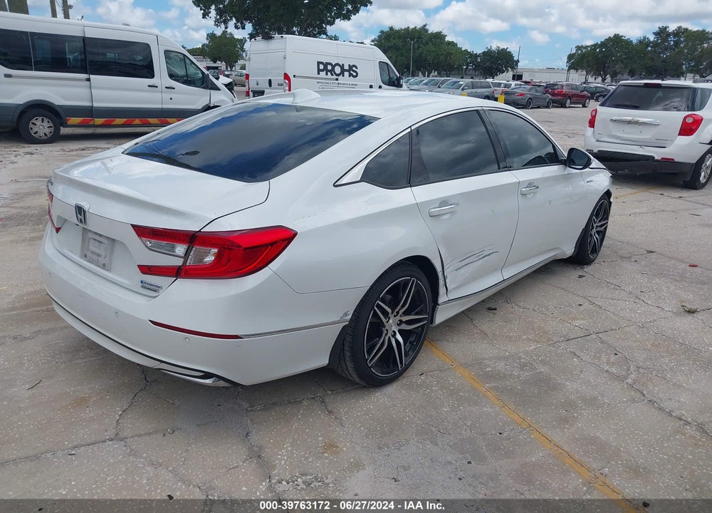 2022 HONDA ACCORD HYBRID TOURING VIN: 1HGCV3F94NA007025