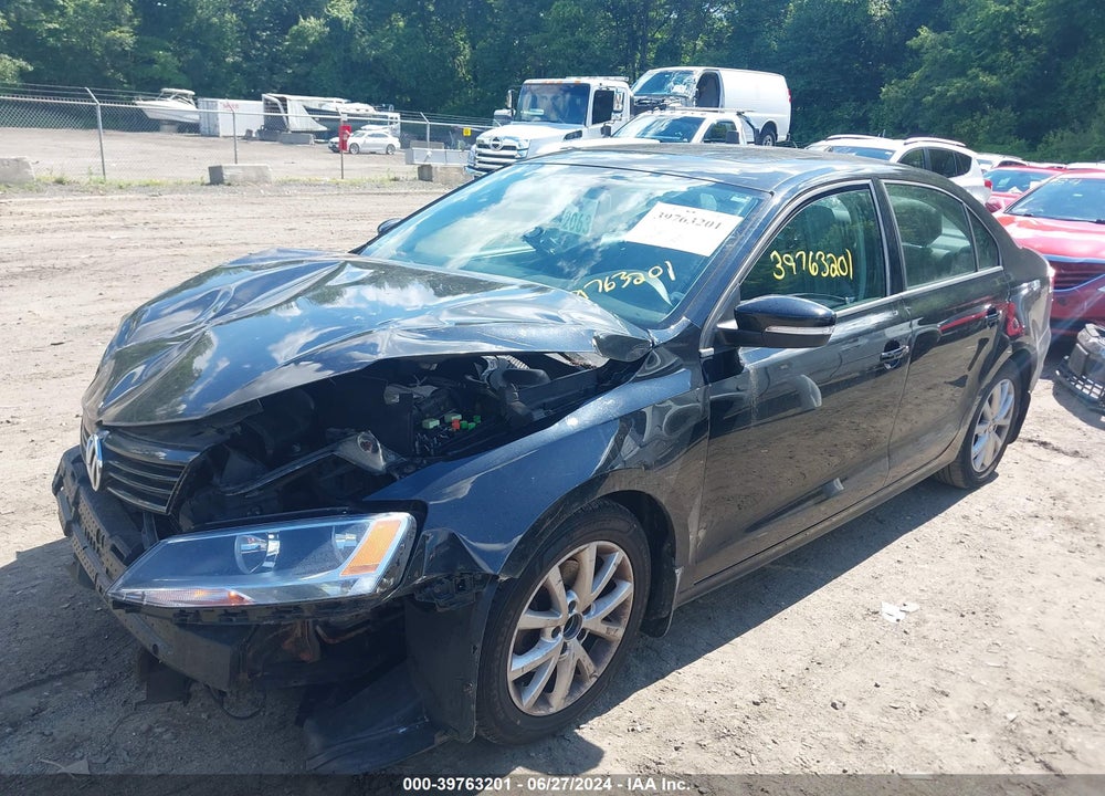 2012 VOLKSWAGEN JETTA 2.5L SE VIN: 3VWDP7AJ8CM396741