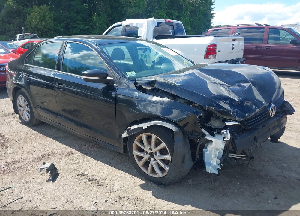 2012 VOLKSWAGEN JETTA 2.5L SE VIN: 3VWDP7AJ8CM396741
