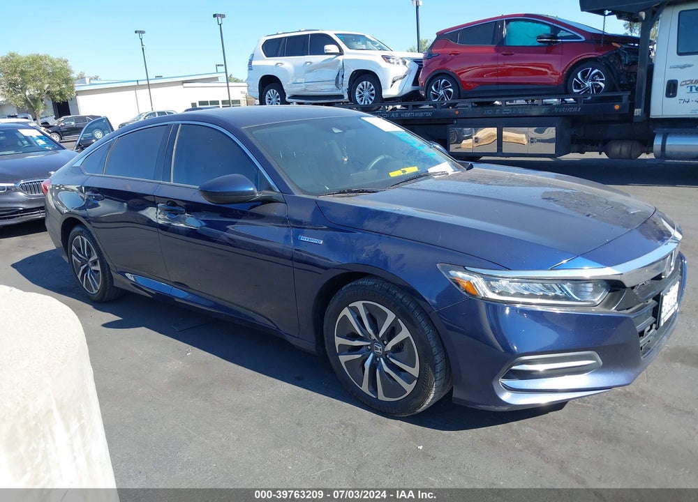 2020 HONDA ACCORD HYBRID VIN: 1HGCV3F12LA008262