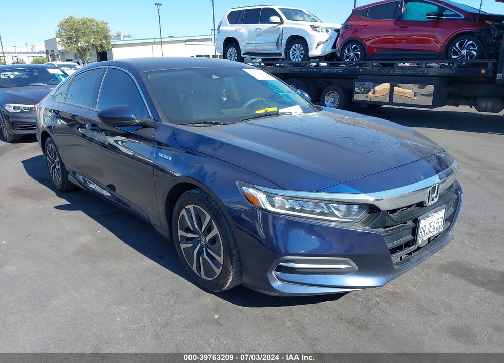 2020 HONDA ACCORD HYBRID VIN: 1HGCV3F12LA008262