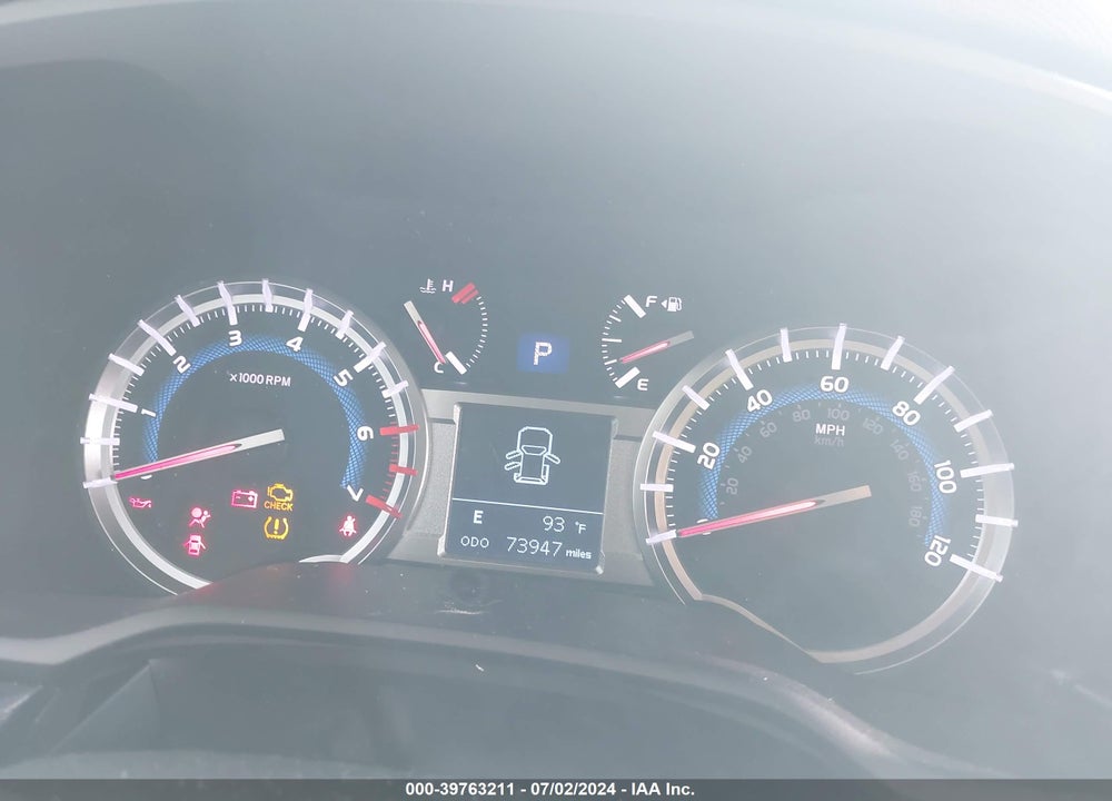 2019 TOYOTA 4RUNNER SR5 PREMIUM VIN: JTEBU5JR8K5631183