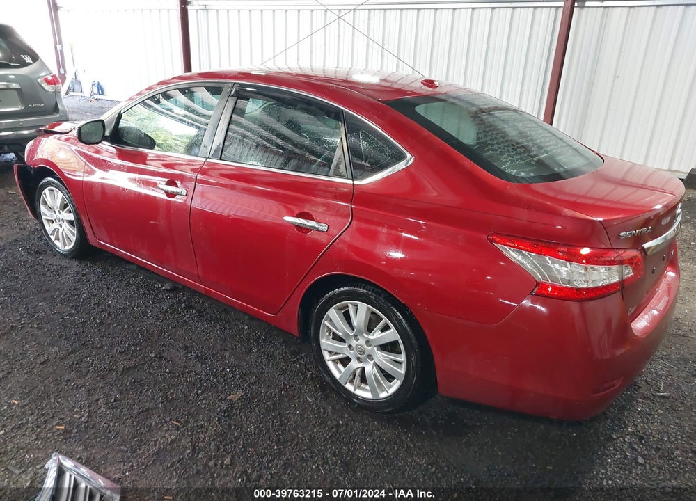 2013 NISSAN SENTRA SL VIN: 3N1AB7AP9DL618237