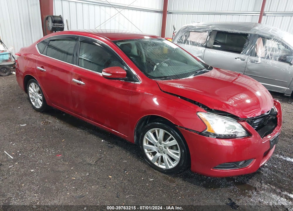 2013 NISSAN SENTRA SL VIN: 3N1AB7AP9DL618237