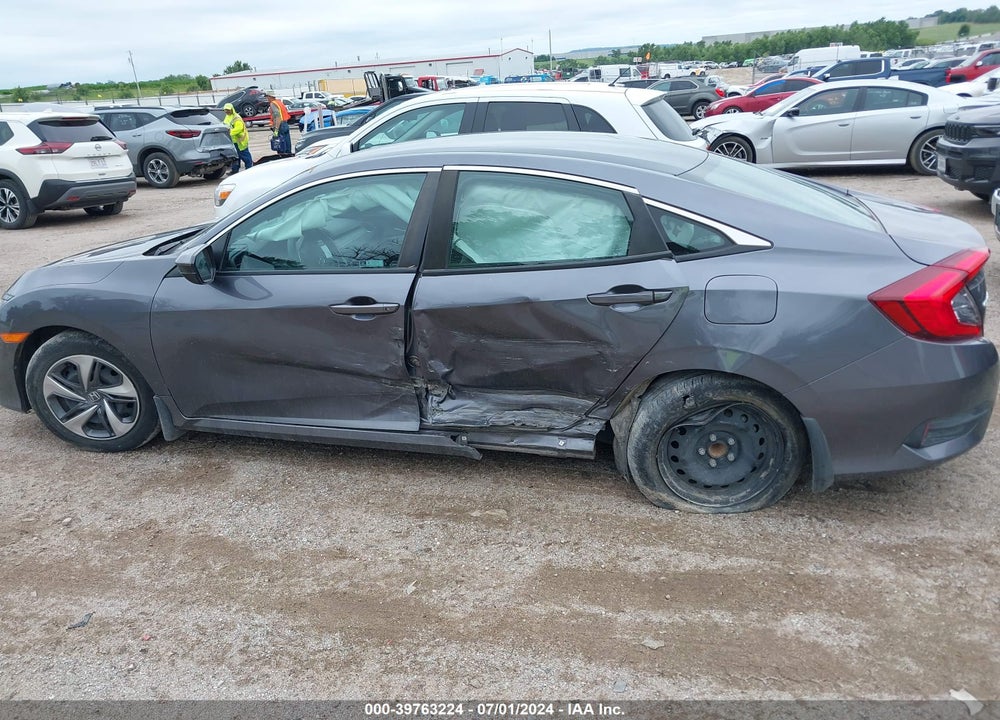 2021 HONDA CIVIC LX VIN: 2HGFC2F66MH502779