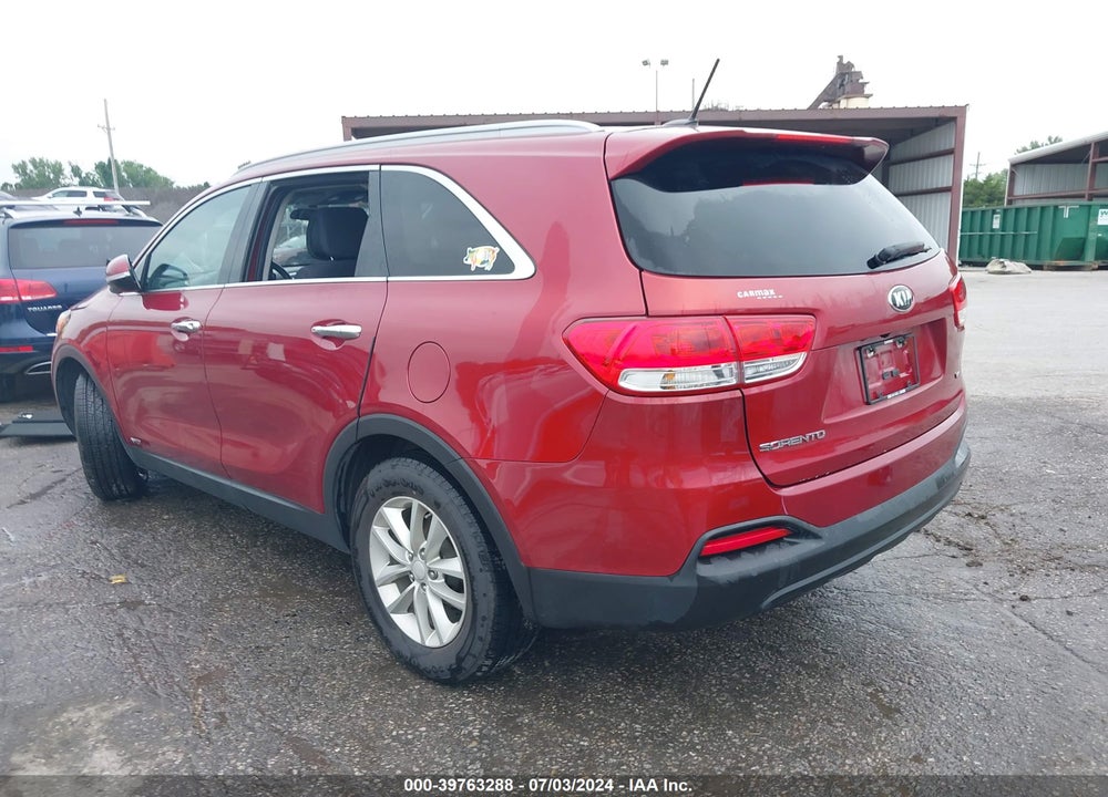 2017 KIA SORENTO 3.3L LX VIN: 5XYPGDA58HG191362