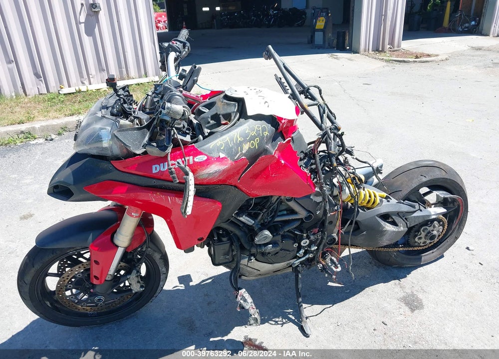 2010 DUCATI MULTISTRADA 1200 / 1200S VIN: ZDM12BLW9AB004858