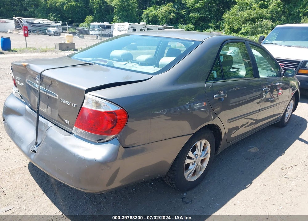 2005 TOYOTA CAMRY LE V6 VIN: 4T1BF32K45U605223