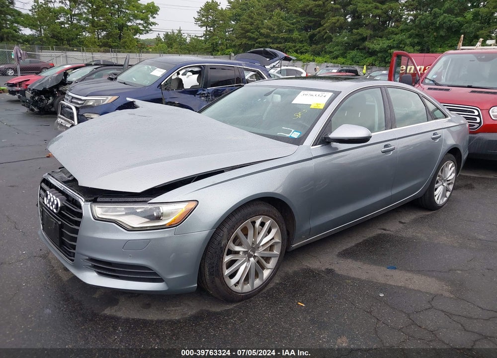 2014 AUDI A6 3.0T PREMIUM PLUS VIN: WAUFGAFC3EN060276