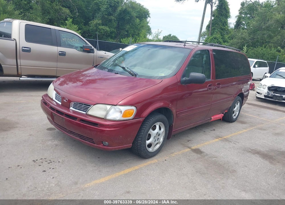 2002 OLDSMOBILE SILHOUETTE GL VIN: 1GHDX03E62D193586