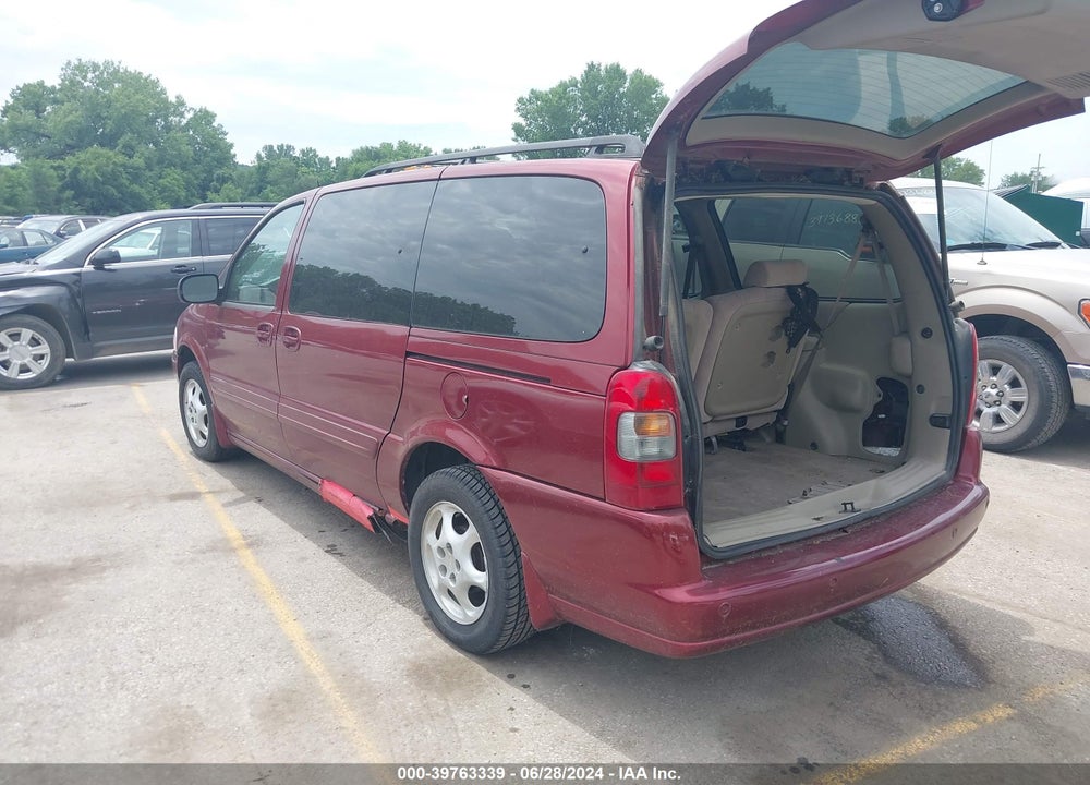 2002 OLDSMOBILE SILHOUETTE GL VIN: 1GHDX03E62D193586