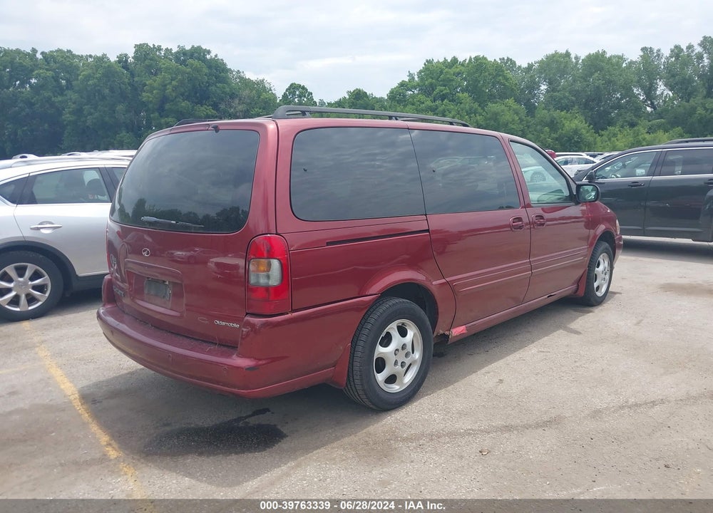 2002 OLDSMOBILE SILHOUETTE GL VIN: 1GHDX03E62D193586