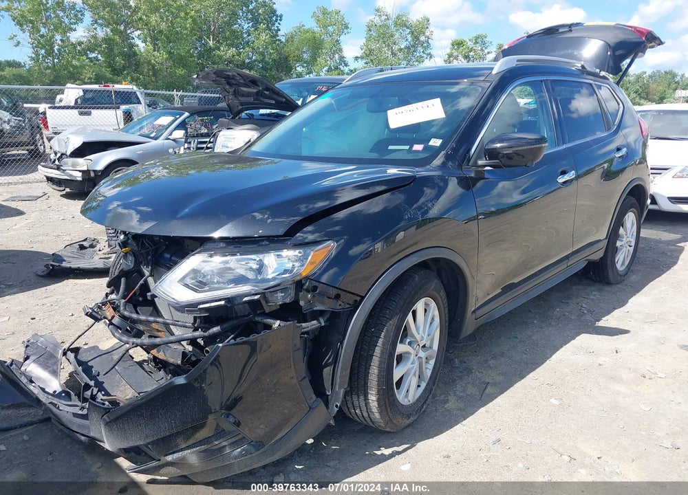2017 NISSAN ROGUE SV VIN: KNMAT2MV4HP606529