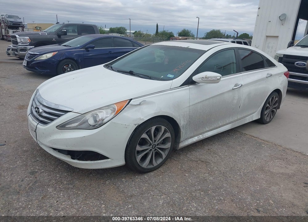 2014 HYUNDAI SONATA SE 2.0T VIN: 5NPEC4AB0EH855490