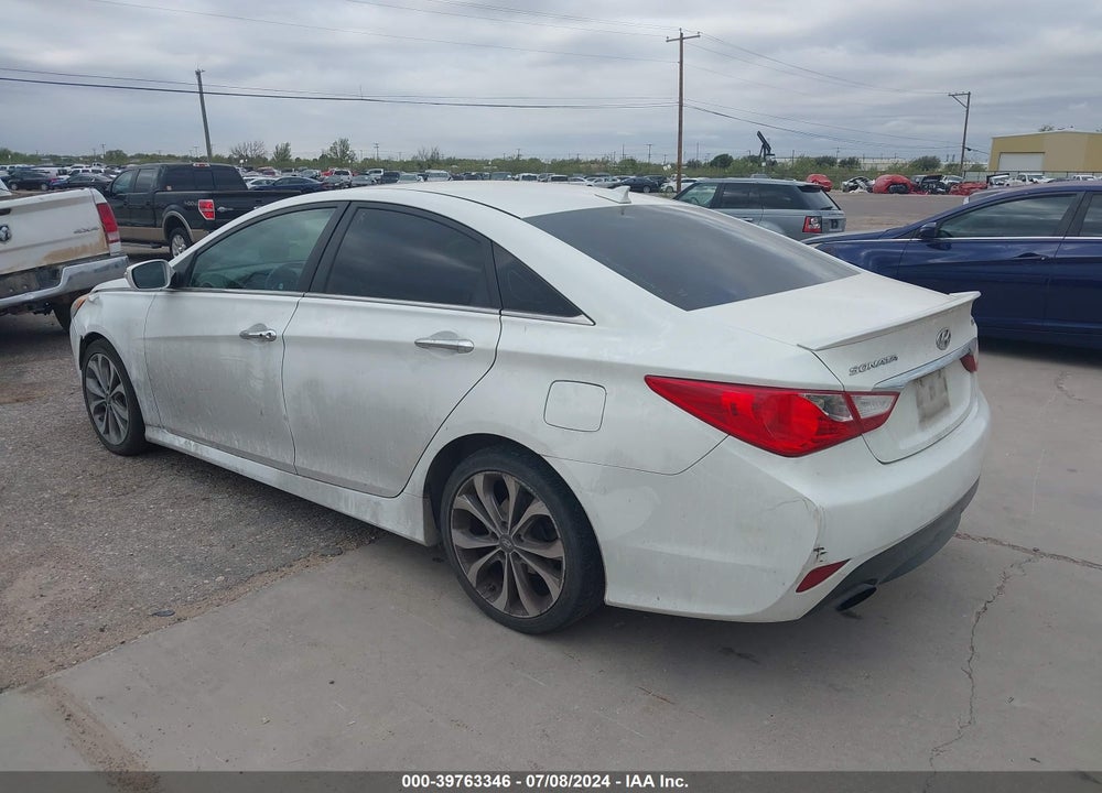 2014 HYUNDAI SONATA SE 2.0T VIN: 5NPEC4AB0EH855490