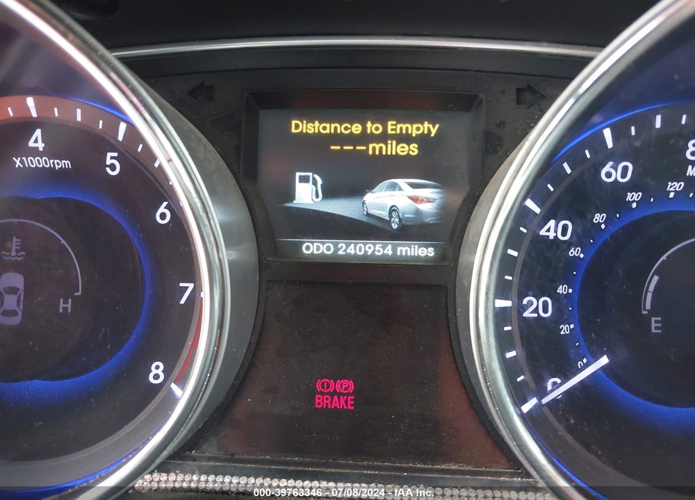 2014 HYUNDAI SONATA SE 2.0T VIN: 5NPEC4AB0EH855490