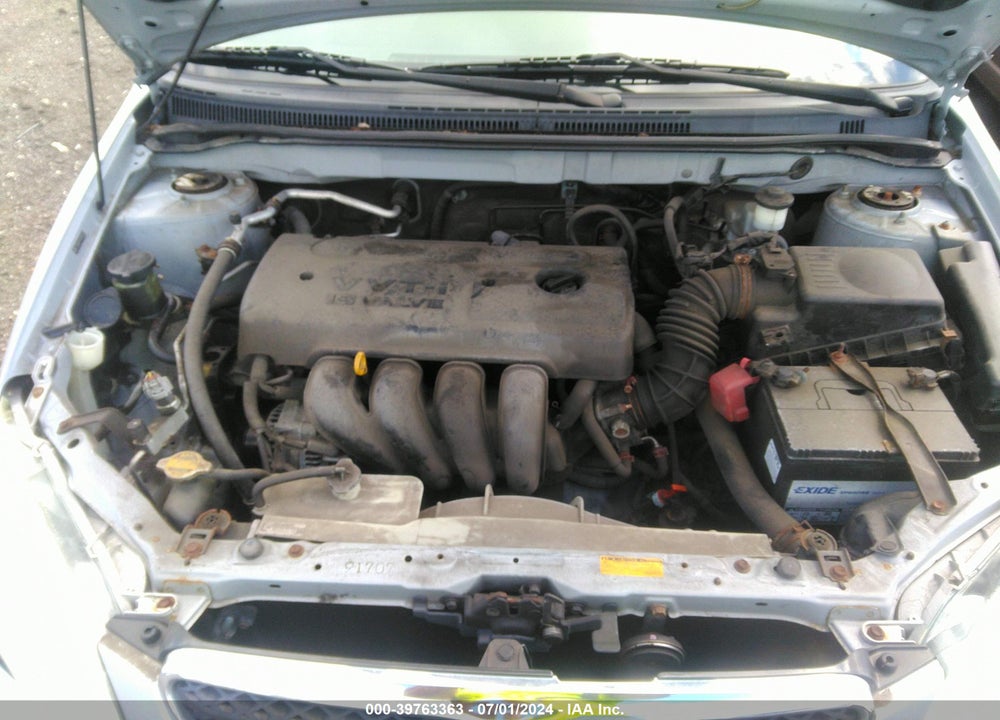 2008 TOYOTA COROLLA CE VIN: 2T1BR32E48C887662