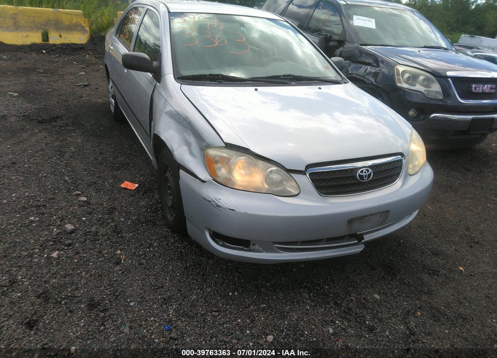 2008 TOYOTA COROLLA CE VIN: 2T1BR32E48C887662