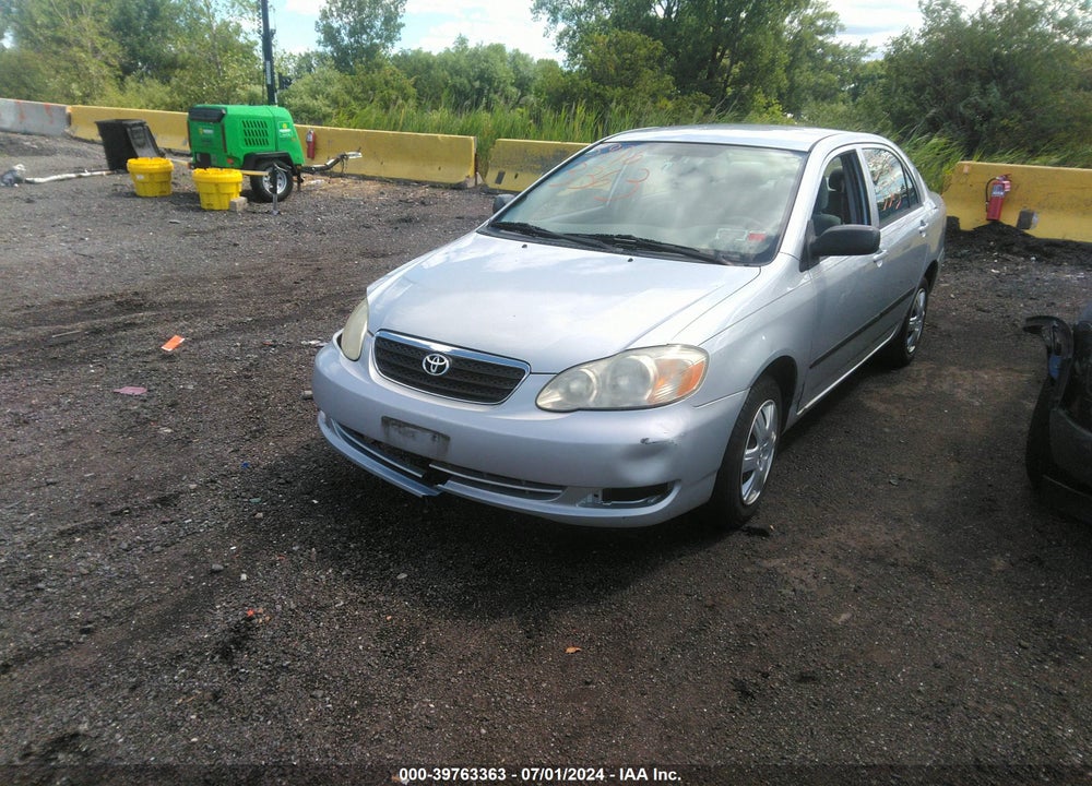 2008 TOYOTA COROLLA CE VIN: 2T1BR32E48C887662